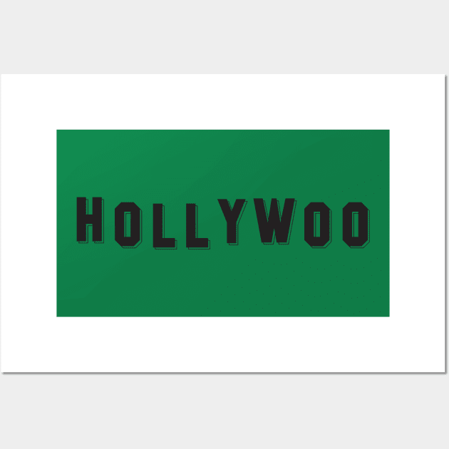 Hollywoo Wall Art by Yellowkoong